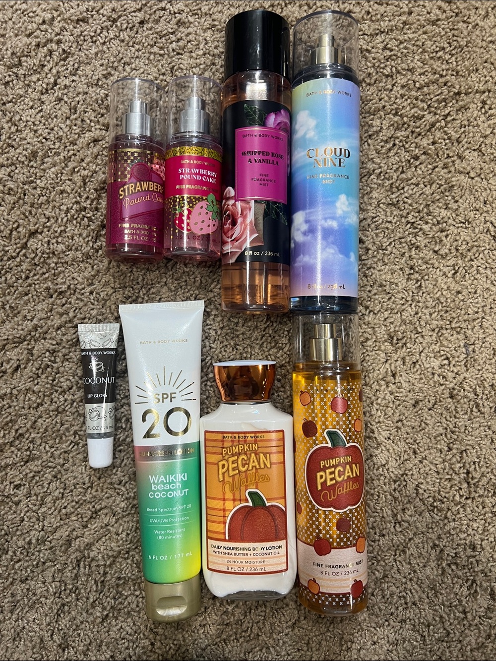 12 piece Bath & Body Works Bundle